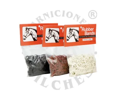 Gomas Para Crines (Bolsa 500 Unid.)