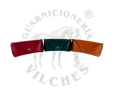 Funda Cuero Para Gafas | Guarnicionería Vilches