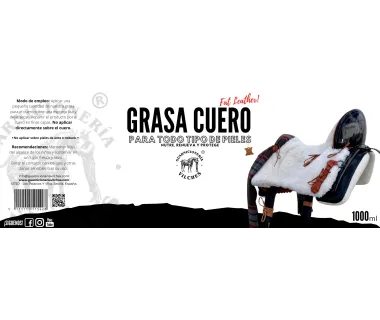 Grasa Cuero | Guarnicionería Vilches 1000ml