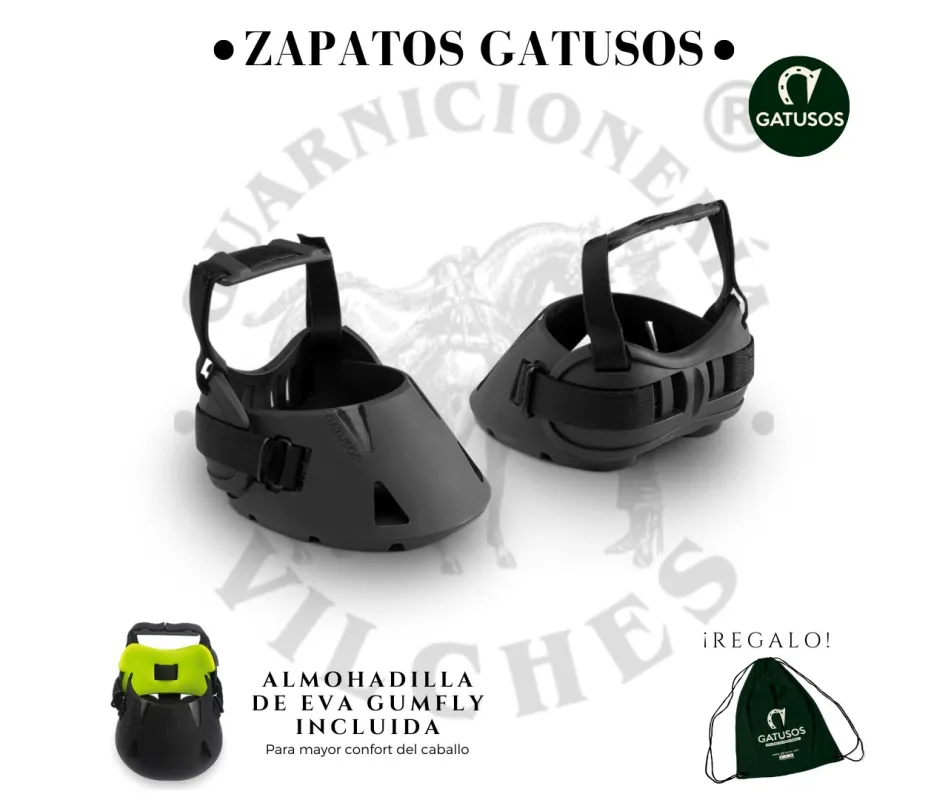 Zapatos Gatusos + almohadillas