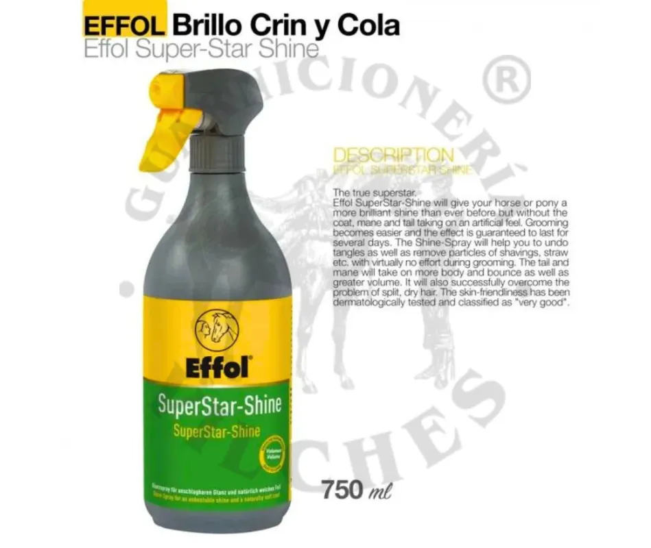 EFFOL Brillo Crin Y Cola SUPER STAR | 750ml