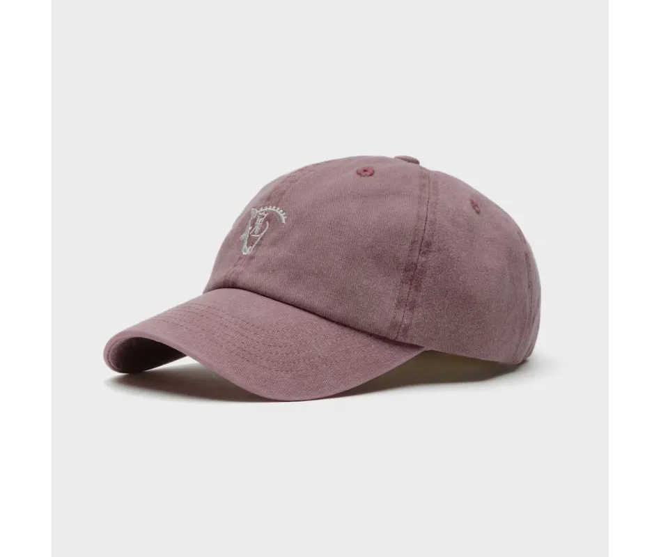 Gorra Básica Washed Burgundy | La Garrocha