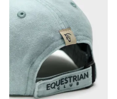 Gorra Equestrian Washed Zafiro | La Garrocha