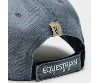 Gorra Equestrian Washed Marino | La Garrocha