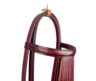 Cabezada Vaquera PREMIUM Vainas | Hebilla fragua