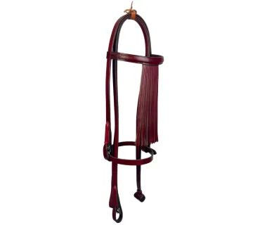 Cabezada Vaquera PREMIUM Vainas | Hebilla fragua