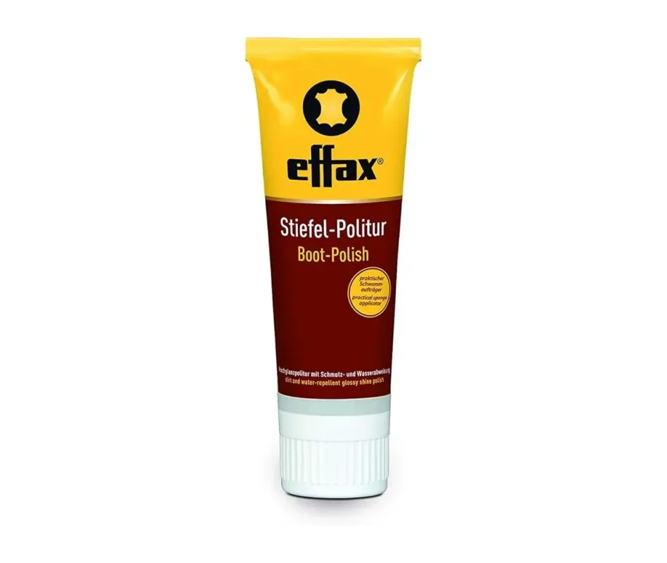 EFFAX Brillo Para Bota Cuero Negro BOOT POLISH | 75ml