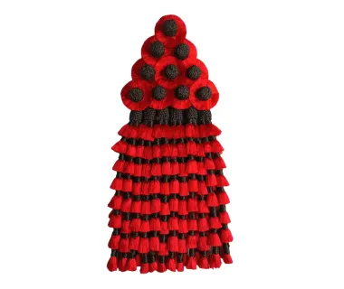Mosquero Seda Extra | Rojo y Negro
