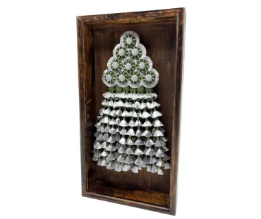 Mosquero Seda Premium | Plata y Verde