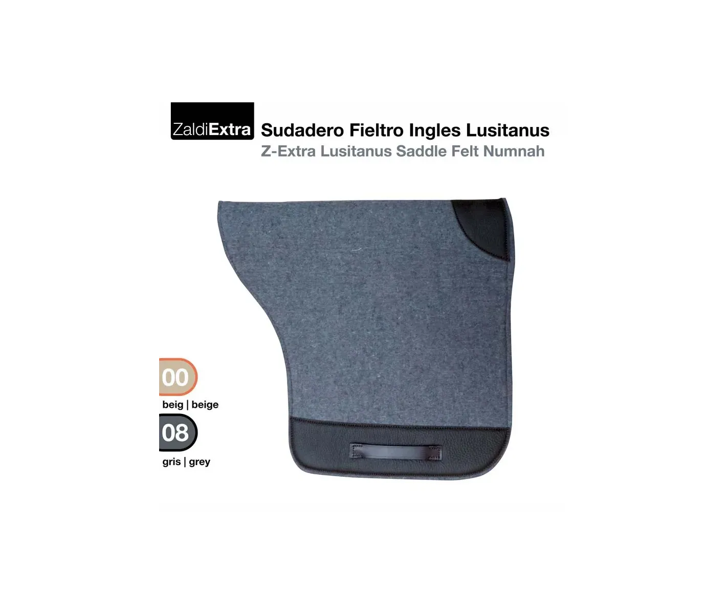 Sudadero Zaldi Extra Fieltro Inglesa Lusitanus