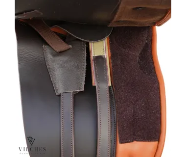 Silla Inglesa Doma Premium Neuss Taco Muslera Bicolor