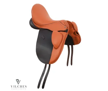 Silla Inglesa Doma Premium Neuss Taco Muslera Bicolor
