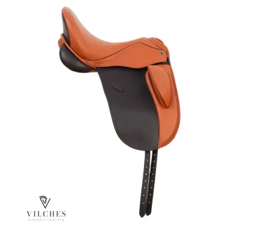 Silla Inglesa Doma Premium Neuss Taco Muslera Bicolor