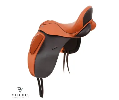 Silla Inglesa Doma Premium Neuss Taco Muslera Bicolor
