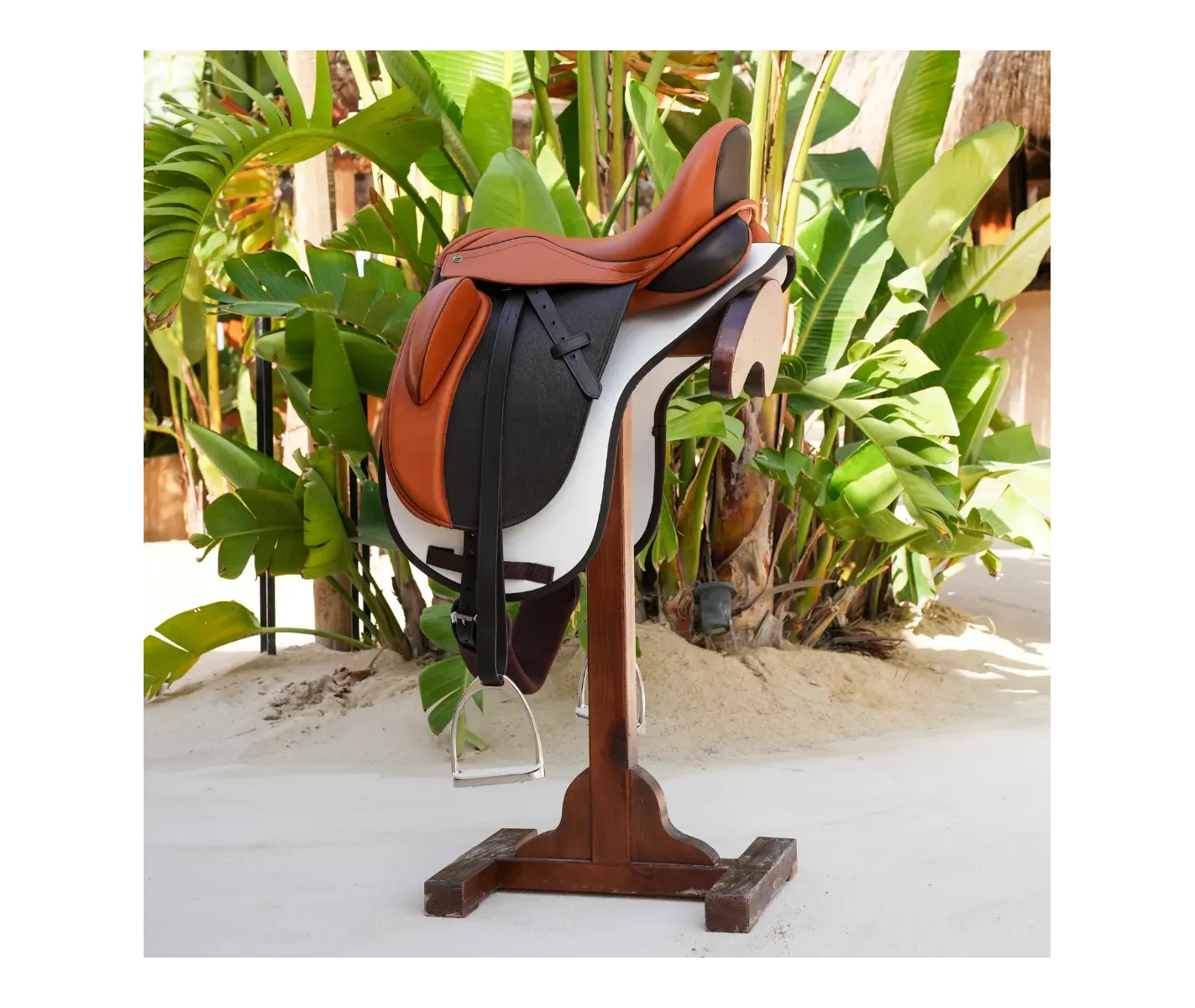 Silla Inglesa Doma Premium Neuss Taco Muslera Bicolor Silla Inglesa Doma Premium Neuss Taco Muslera Bicolor