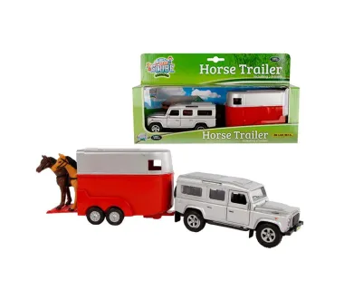 Coche Land Rover con Van & Caballos P2296