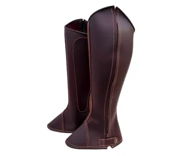 Polaina de Trabajo Serraje | Cremallera