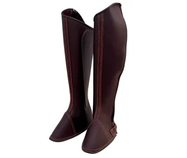 Polaina de Trabajo Serraje | Cremallera