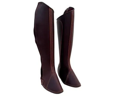 Polaina de Trabajo Serraje | Cremallera