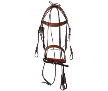 Cabezada Inglesa Doma BIOTHANE Rienda Simple