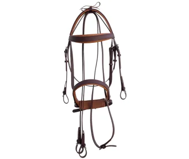 Cabezada Inglesa Doma BIOTHANE Rienda Simple