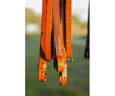 Cabezada Alta Escuela Premium | Hebilla Fragua