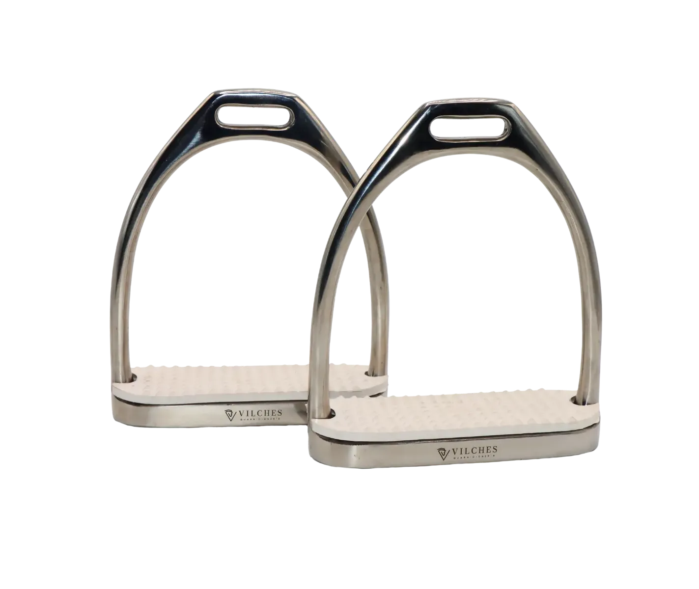 Estribo Inglés Vilches Inoxidable con Taco