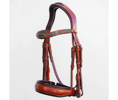 Cabezada Inglesa Anatómica V-LINE SADDLERY
