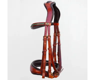 Cabezada Inglesa Anatómica V-LINE SADDLERY