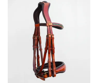 Cabezada Inglesa Anatómica V-LINE SADDLERY