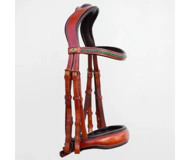 Cabezada Inglesa Anatómica V-LINE SADDLERY