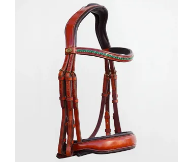 Cabezada Inglesa Anatómica V-LINE SADDLERY