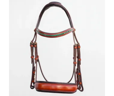 Cabezada Inglesa Anatómica V-LINE SADDLERY