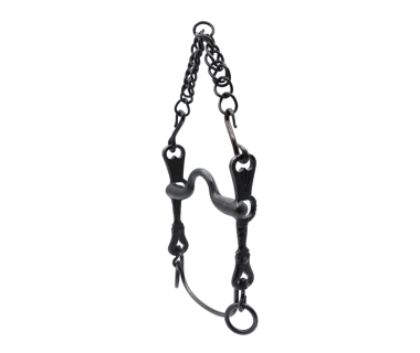 Bocado Vaquero Fragua Inoxidable EXTRA 5/8 - Asa Caldera Grande