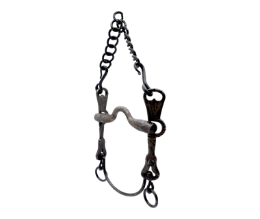 Bocado Vaquero Fragua Inoxidable EXTRA 5/8 Articulado - Asa Caldera Media