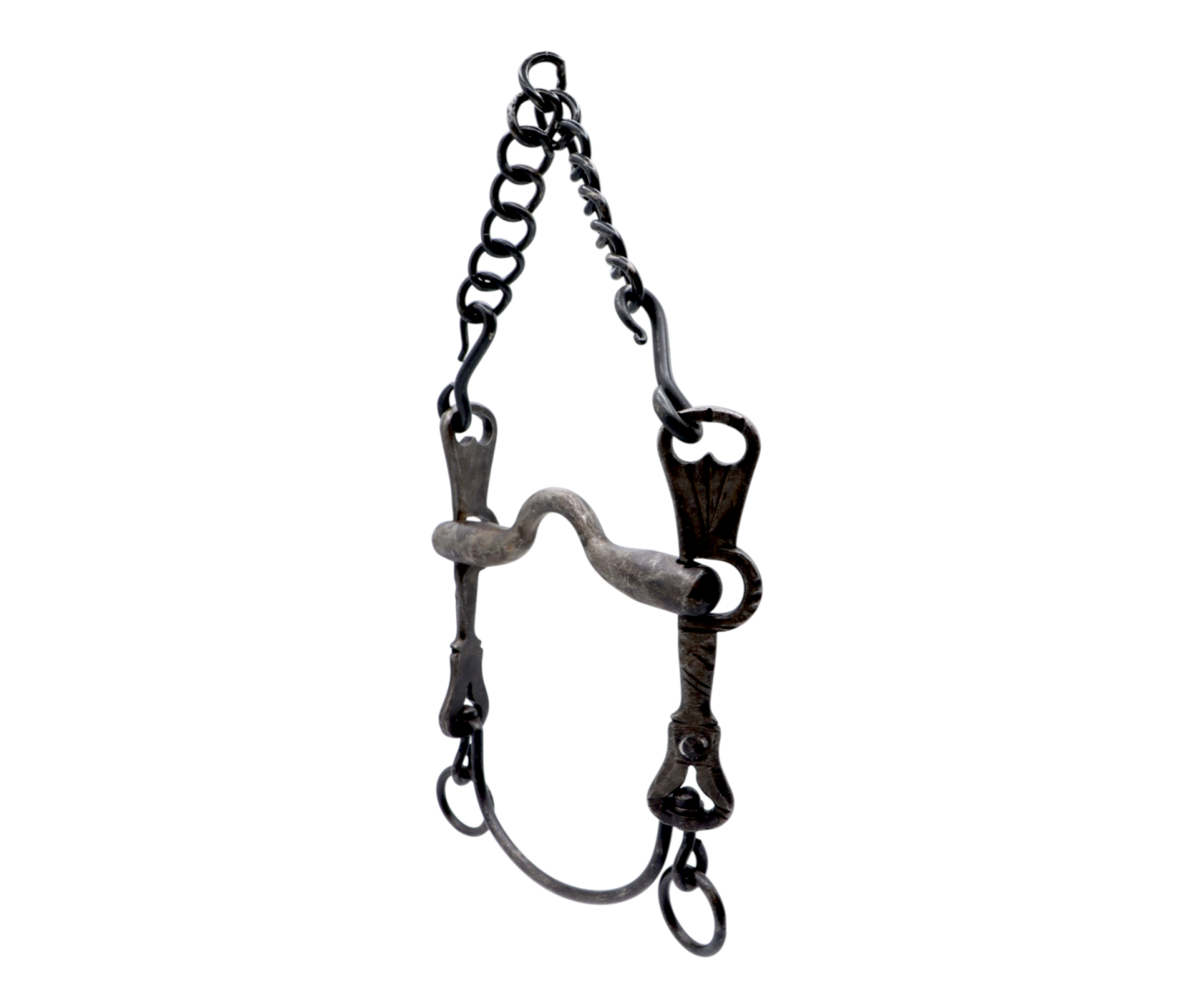 Bocado Vaquero Fragua Inoxidable EXTRA 5/8 Articulado - Asa Caldera Media