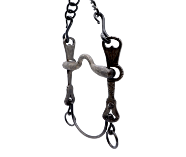 Bocado Vaquero Fragua Inoxidable EXTRA 5/8 Articulado - Asa Caldera Media