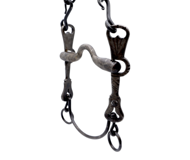 Bocado Vaquero Fragua Inoxidable EXTRA 5/8 Articulado - Asa Caldera Media