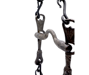 Bocado Vaquero Fragua Inoxidable EXTRA 5/8 Articulado - Asa Caldera Media