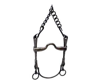 Bocado Vaquero Fragua Inoxidable EXTRA 5/8 Articulado - Asa Caldera Media