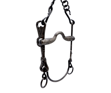 Bocado Vaquero Fragua Inoxidable EXTRA 5/8 Articulado - Asa Caldera Media