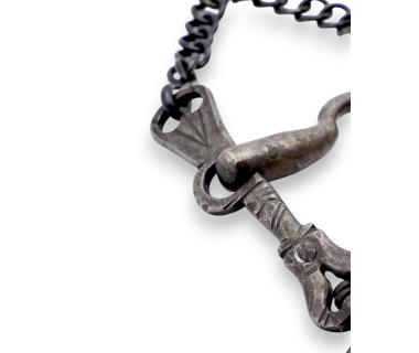 Bocado Vaquero Fragua Inoxidable EXTRA 5/8 Articulado - Asa Caldera Media