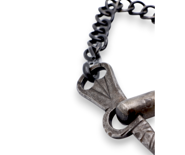 Bocado Vaquero Fragua Inoxidable EXTRA 5/8 Articulado - Asa Caldera Media