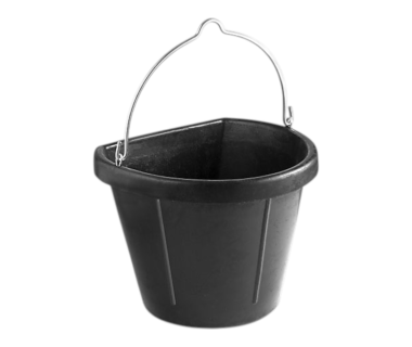 Cubo Comedero HH Goma con Asa