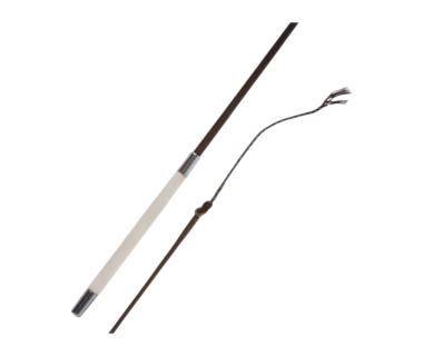 Fusta Doma HH Fibra Empuñadura Sin Tope, Sin asa y con Tralla