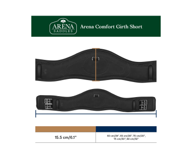 Cincha ARENA Comfort Corta