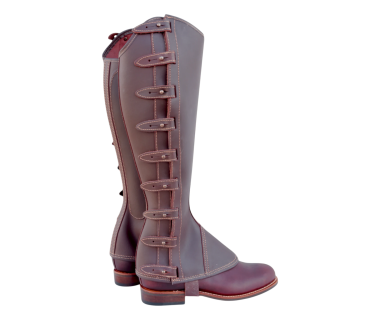 Polaina de Trabajo Cuero Engrasado | Broche