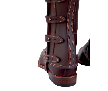 Polaina de Trabajo Cuero Engrasado | Broche