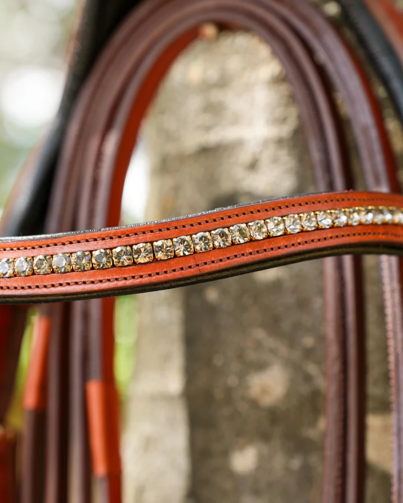 Cabezada Inglesa Anatómica V-LINE SADDLERY