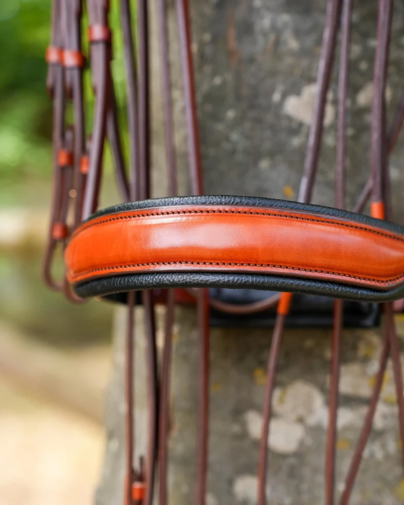 Cabezada Inglesa Anatómica V-LINE SADDLERY